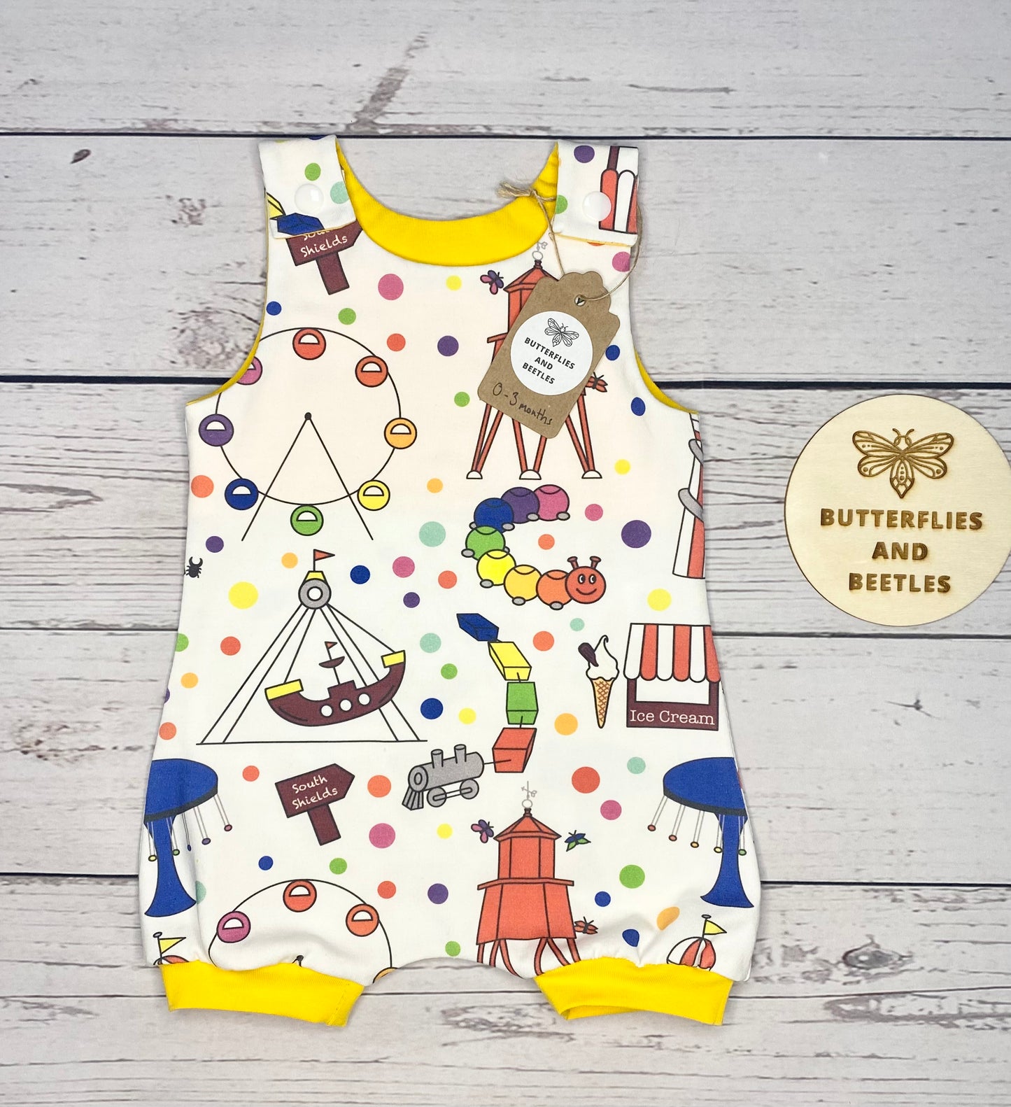 Short Legged Dungarees